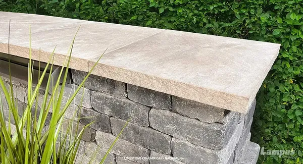 Limestone Column Cap