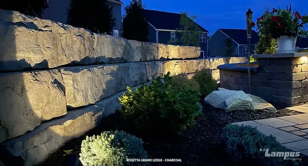 Rosetta Grand Ledge retaining wall